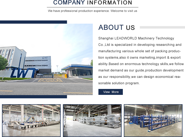 Leadworld Strawberry Fruit Canned Automatic Production Line Canning Machine