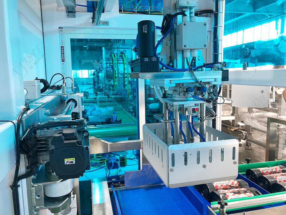 Garbage Collection Machine Bachpack Customized Fully Automatic Garbage Bag Carton Packaging Machine