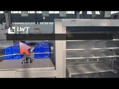 High Spray Washing Cleaning Machine For Plastic Turnover Basket Trays Egg Tray Crate Washer Tunnel