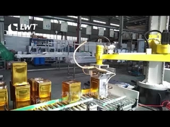 LWT Automatic Palletizer System For 20L Bottled Water CE