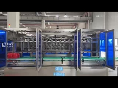 2600BPH Detergent Filling Production Lines Liquid filling machine