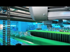 Clamping Type Bottle Washer Automatic High Speed Bottle Washing Machine