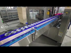 Servo-Driven High-Speed Labeling Machine for Round Bottles and Cans