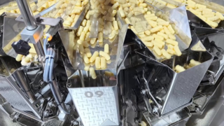 French fry filling production line