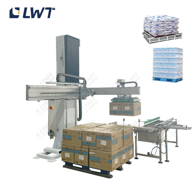 Automatic Palletizer System for Carton Packaging – CE-Certified