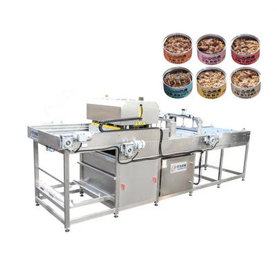 Canned Tuna Starfish Sardine Fish Production Line Canned Machine