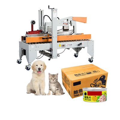 LWT Packaging Line Random Size Box Adhesive Tape Pet Canned Carton Sealing Machine
