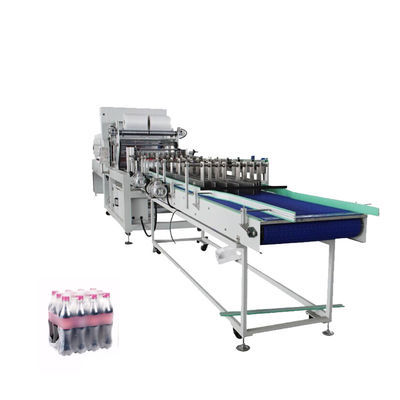 Automatic Shrink Stretch Bottled Water Drink Wrapping Packing Machine High Speed Linear Type