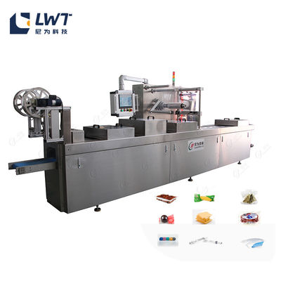 Food Sugar Thermoforming Vacuum Sealer Industrial Stretch Film Vacuum Packing Machine