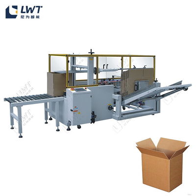 Fully Automatic Random Open Folding Box Case Former Erecting Machine Vertical Carton Erector