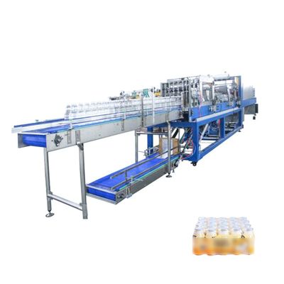 Automatic High Speed Linear Type PE Film Shrink Stretch Wrapping Packing Machine For Bottled Water Drink
