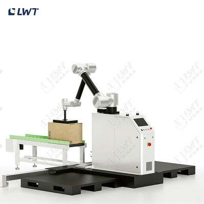 Versiegelung von Kartonaufrichtern am Ende der Linie Automatischer Palettierer/Roboterstapler