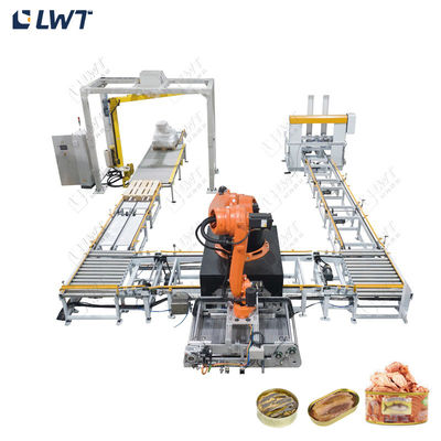 Automatic Sardine Canned Food Production Line Fish Canning Equipment