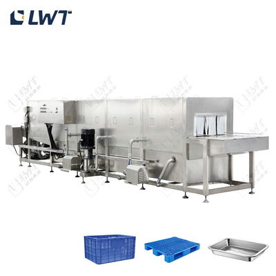 Turnover Crate Washing Machine Pallet Spray Cleaning Machine