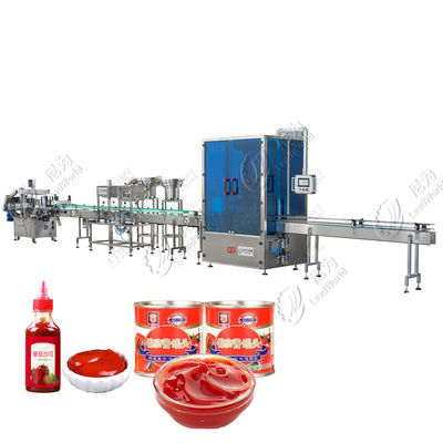 1500 KG Tomato Paste Processing Machine Leadworld Chilli Sauce Honey Filling Machine