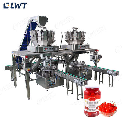 Leadworld Canned Fruit Production Line For Canning Cherry