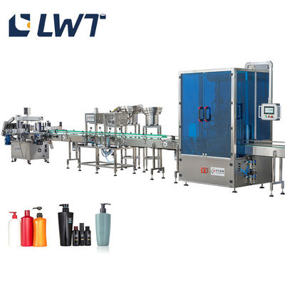 3000BPH  Automatic Detergent Shampoo Filling Production Line