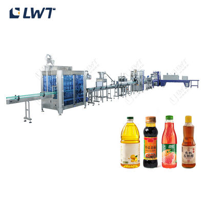 High Capacity 2500BPH Edible Oil Filling Production Line