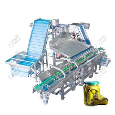 LWT Automatic Vibration Filling Machine for Cucumber Fruit Canned Food in Glass Jar Tin Can