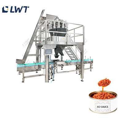 High Speed XO Sauce Filling Production Line - 50-90 Cans/Min Industrial Equipment