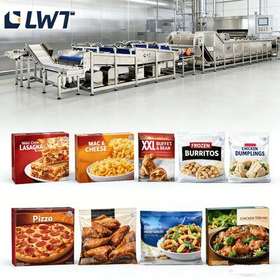 Ready Meal Production Line Complete Turnkey Solution for Ready-to-Eat Food Manufacturers