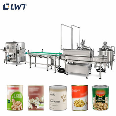 Mushroom Canning Production Line (Full Process Line)| LWT