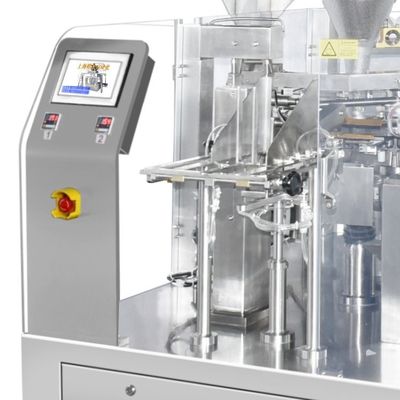 Leadworld Automatic Rotary Bag Packaging line Multifunctional Pre-made ...