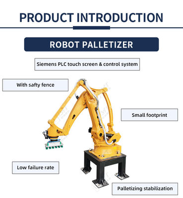 Automatic Palletizing System Line Machine Customized Robot Palletizer
