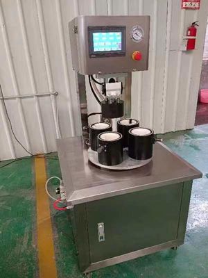Automatic Glass Jar Screw Capping Machine Jam Vacuum Glass Bottle ...
