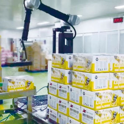 20kg Carton Automatic Arm Robot Palletizer Carton Bag Suction Cover ...